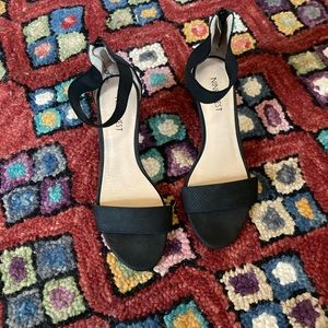 Nine West 2.5 inch sandal heels with strap